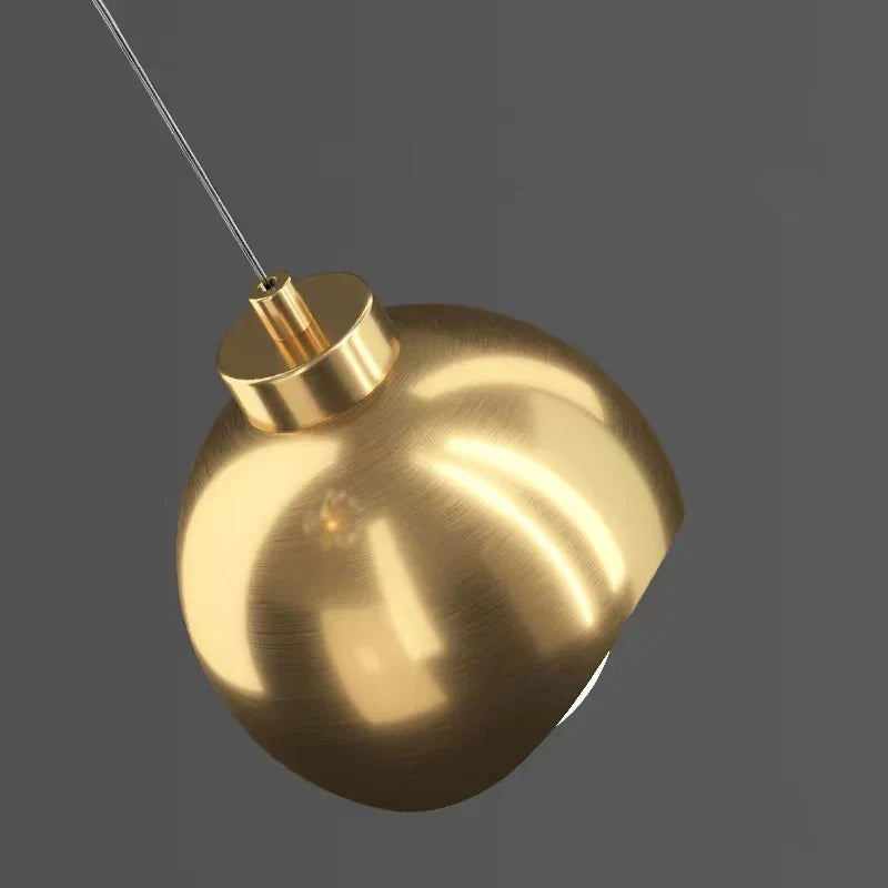Modern Crystal Pendant Light Luxury Nordic Hanging Lamp Bedroom Living Room