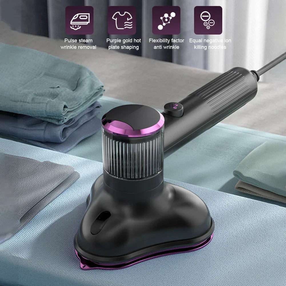 Portable Handheld Steam Iron Wet Dry Anti Wrinkle Travel Home Clothes