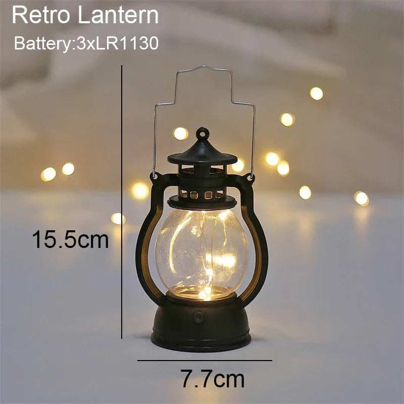 Wooden Animal LED Night Light Battery Table Lamp Kids Bedroom Decor Gift