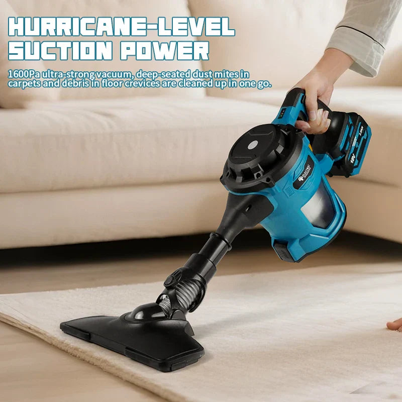 16000Pa Cordless Handheld Vacuum Cleaner Rechargeable Wet Dry Carpet
