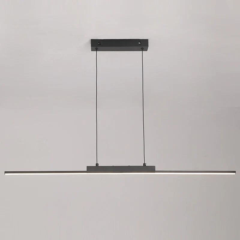 Modern Long Pendant Light – Minimalist Dining Room Chandelier for Kitchen & Living