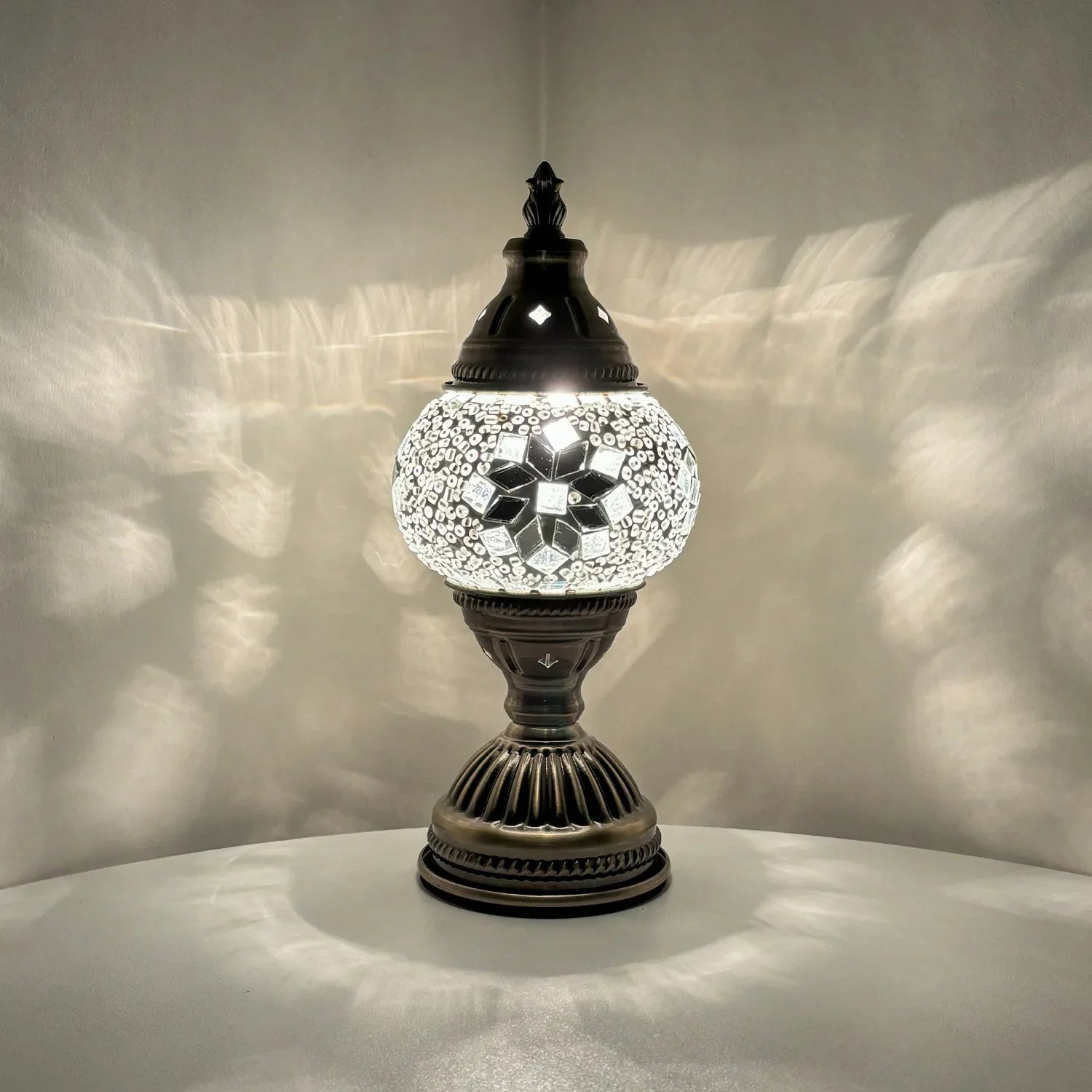 DIY Mosaic Table Lamp Kit Handmade Craft Night Light Parent Child Activity