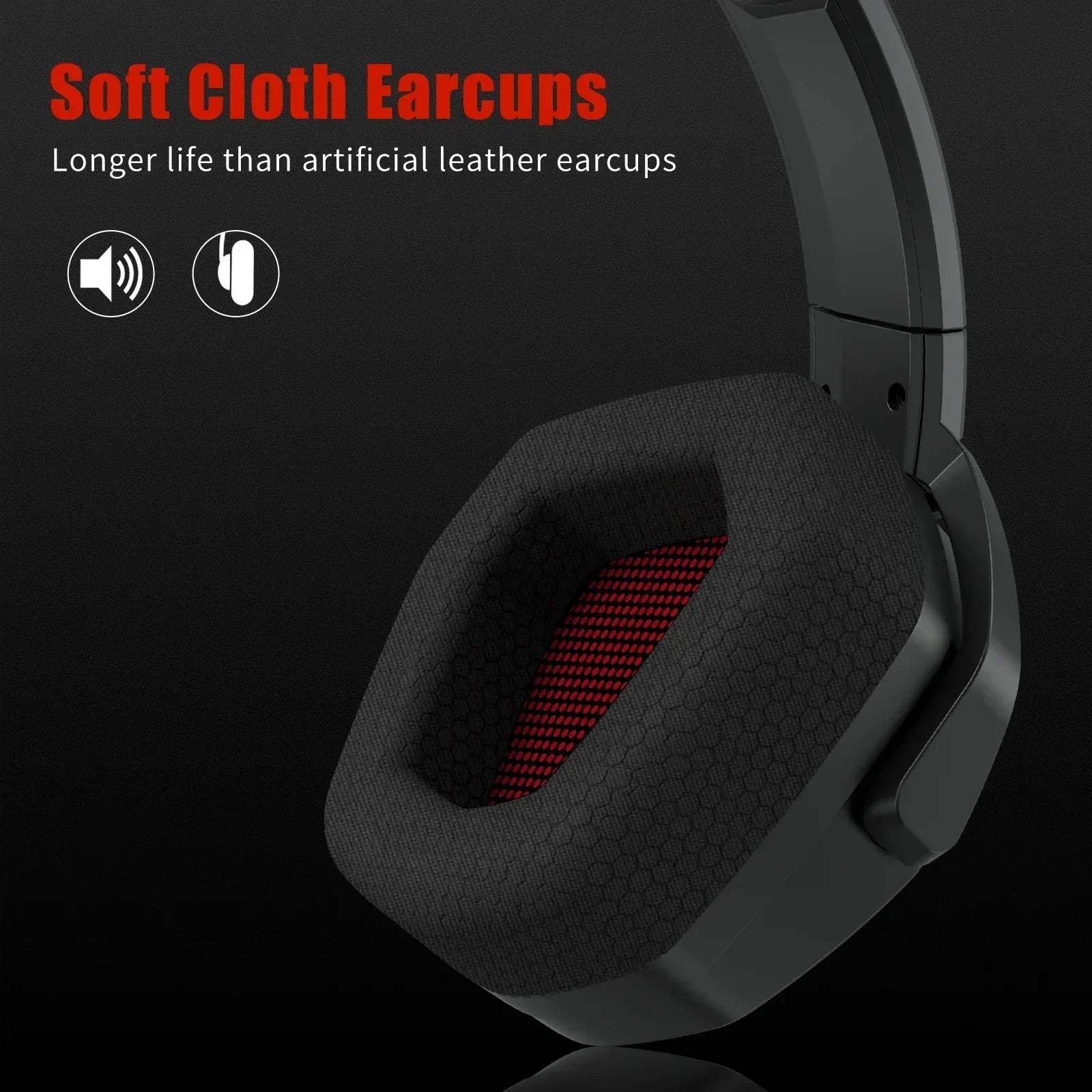 Dual Wireless Gaming Headset with Mic ANC for PS5 PC Mobile Switch