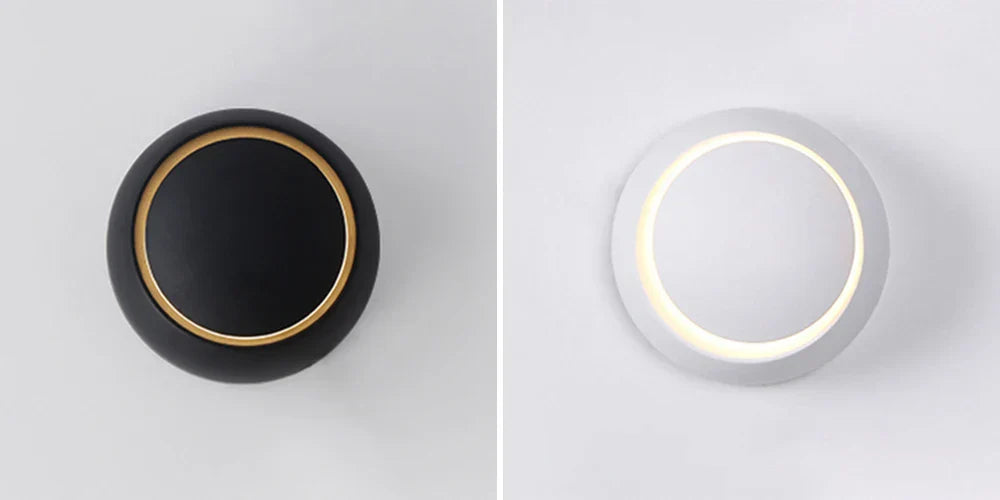 Rotatable LED Wall Light – Modern Aluminum Indoor Lamp for Bedroom & Living Room