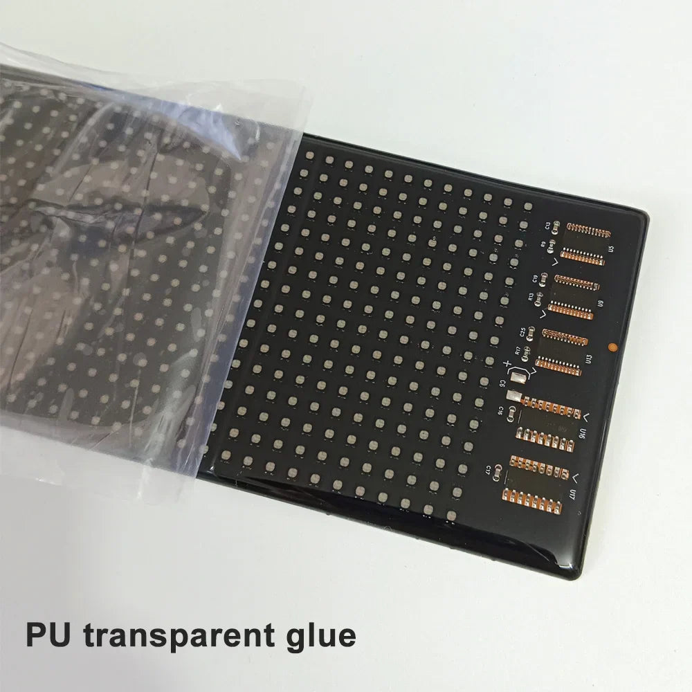 Programmable Scrolling LED Sign – Flexible Devil Eyes Light for Car & Store Display
