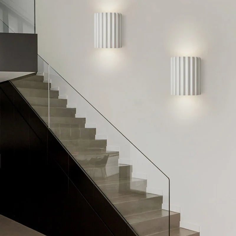 LED Resin Wall Lamp – G9 Decorative Light for Bedroom, Hallway & Living Room