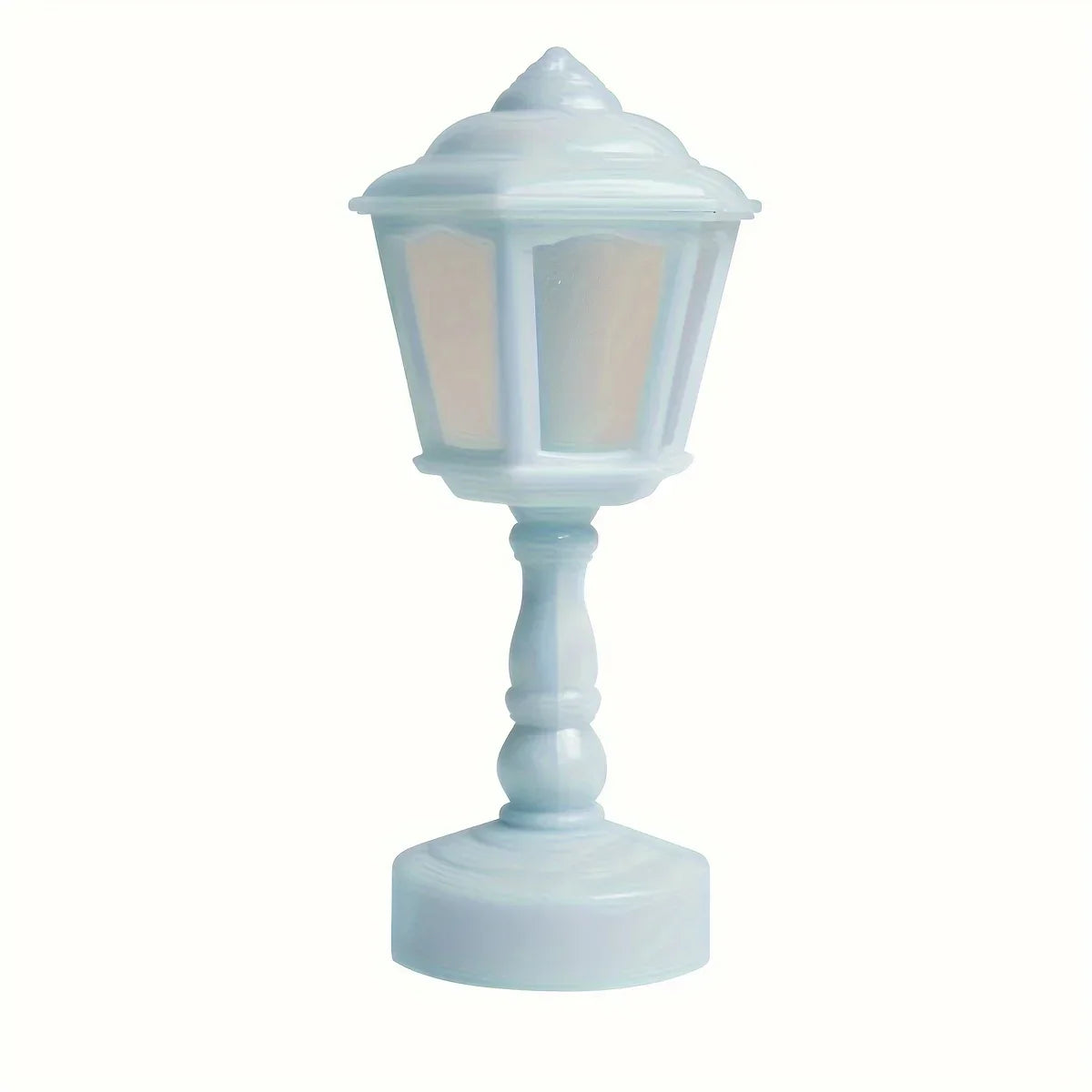Pagoda Flower LED Table Lamp Battery Desk Night Light Modern Bedroom Decor