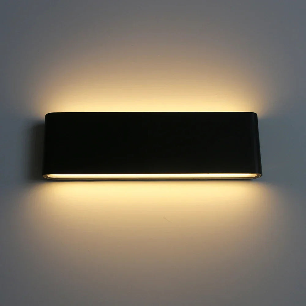 LED Outdoor Waterproof Wall Light – 6W 12W 24W Aluminum Sconce for Home & Patio