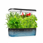 12 Pod Hydroponic Growing System Indoor Herb Garden LED Grow Light Timer