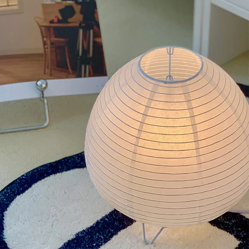 Nordic LED Table Lamp Wabi Sabi Bedside Desk Light for Bedroom Living Room