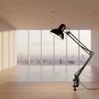 Flexible LED Desk Lamp Adjustable Metal Reading Light for Home Office Study Table