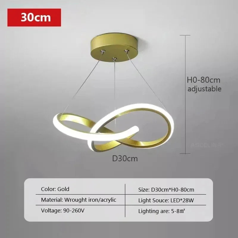Moktan Sabai Nordic LED Pendant Lamp – Modern Ceiling Light for Dining & Living Room