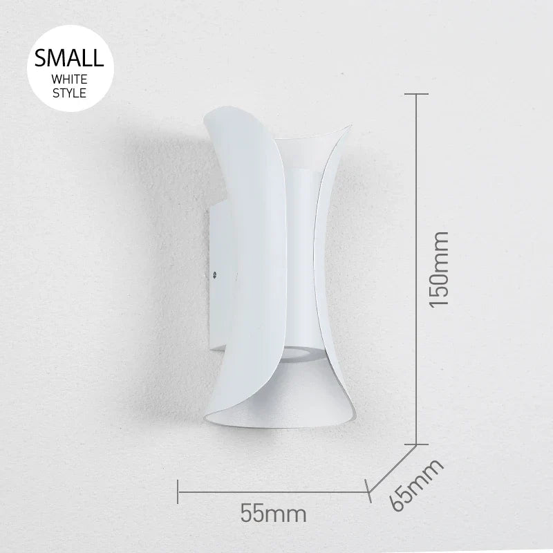 IP65 LED Outdoor Wall Light – 6W/10W Waterproof Aluminum Sconce for Porch Garden
