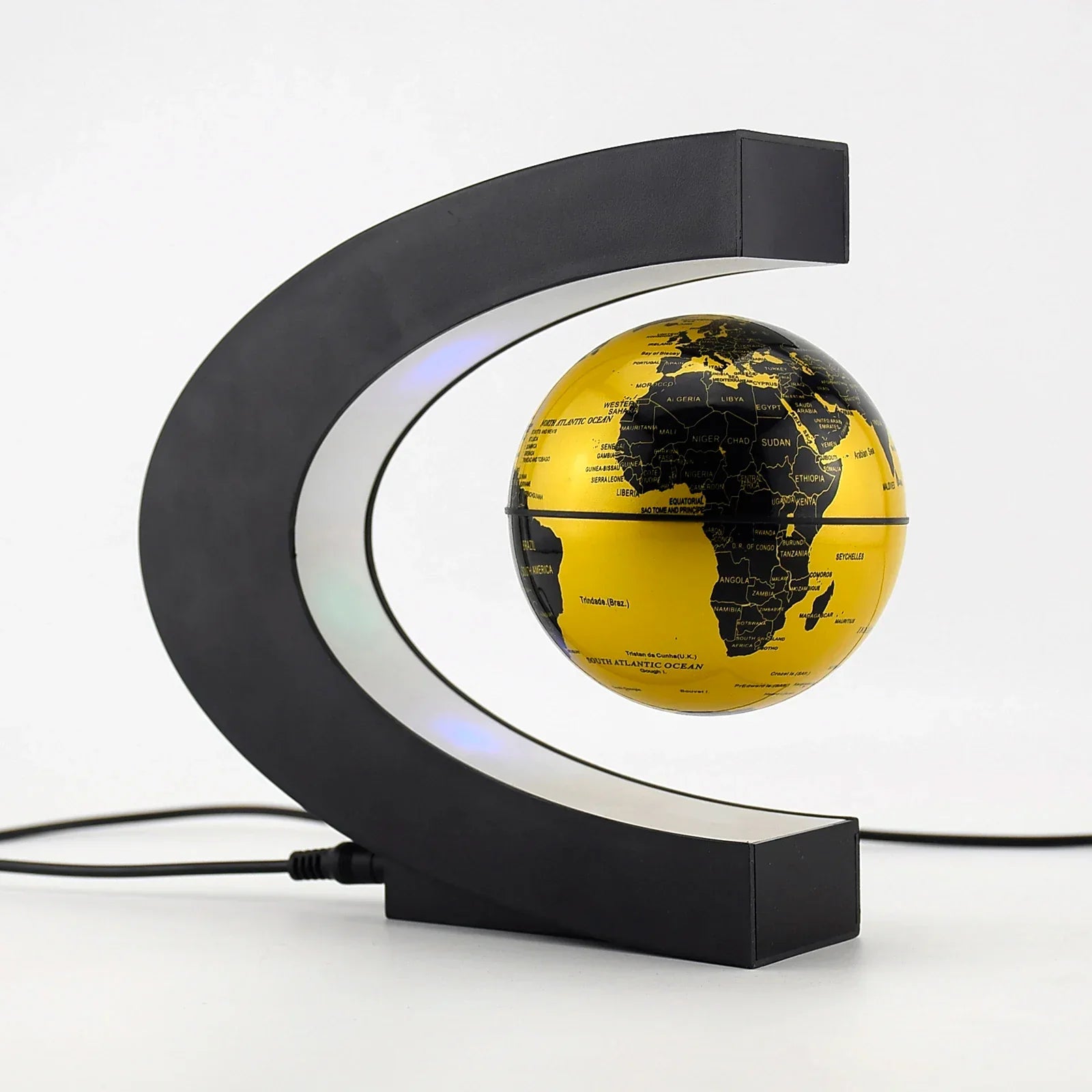 Magnetic Levitation Globe LED Floating World Map Lamp Antigravity Home Decor Gift