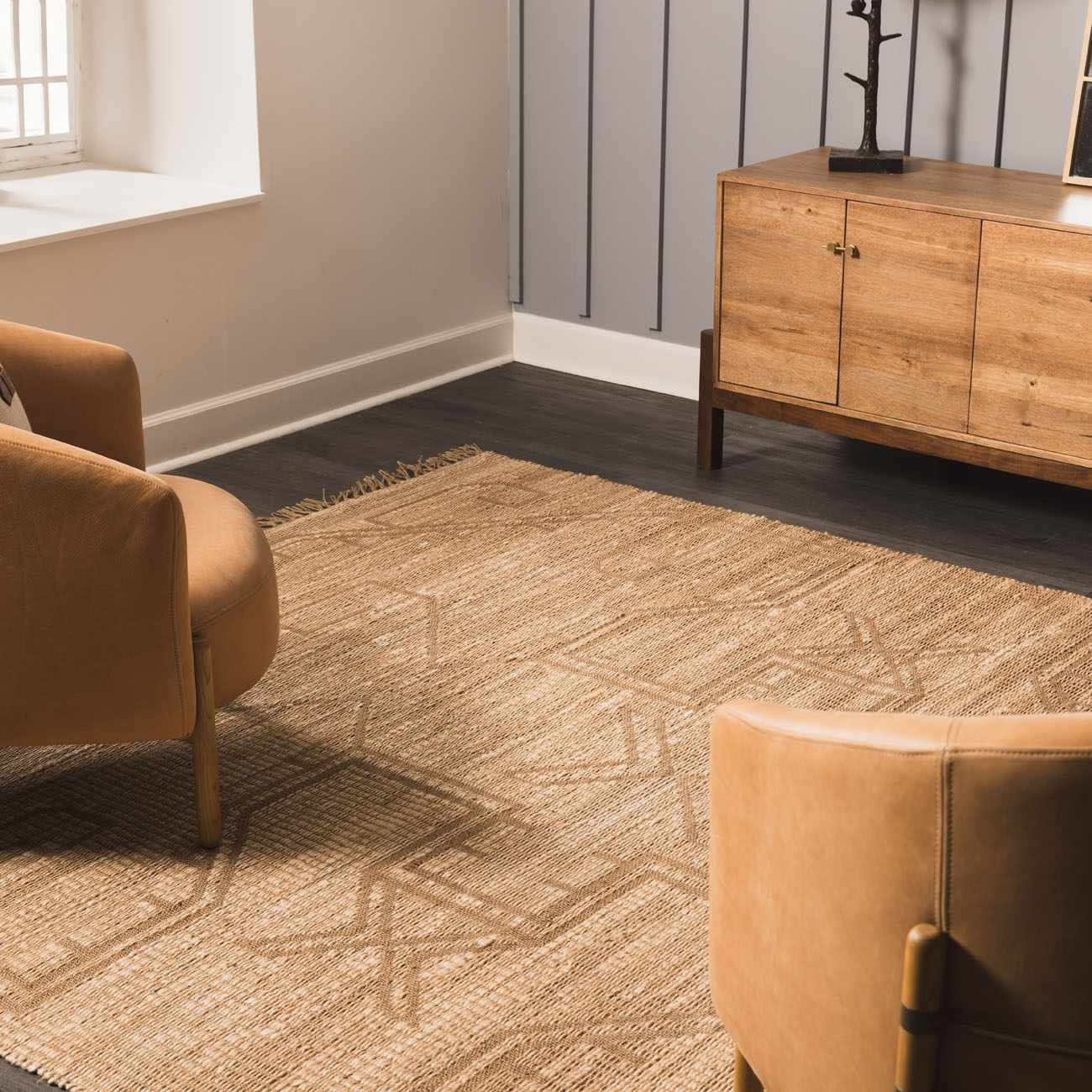 Ndoki Jute Rug - Clearance