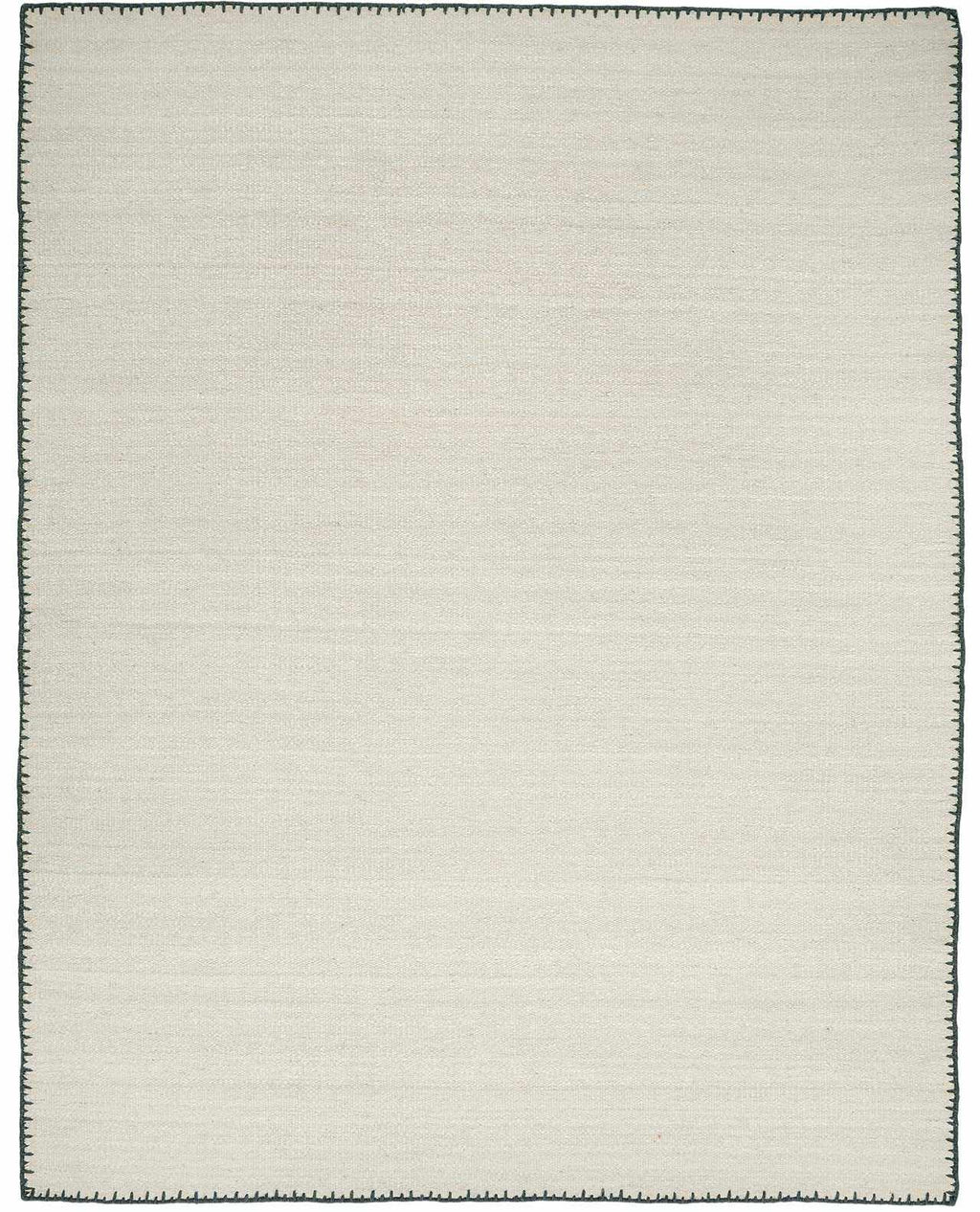 Ayumu Off White Hand Woven Wool Area Rug - Clearance