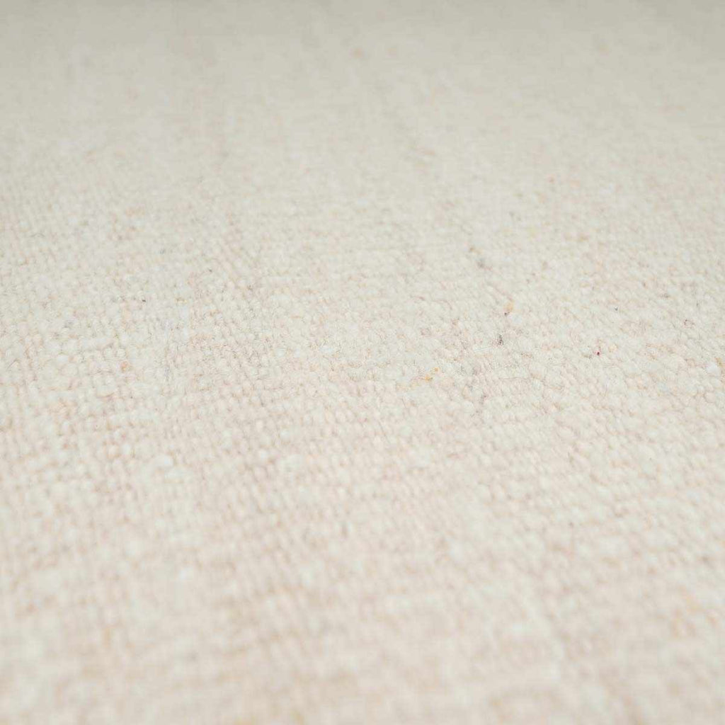 Ayumu Off White Hand Woven Wool Area Rug - Clearance