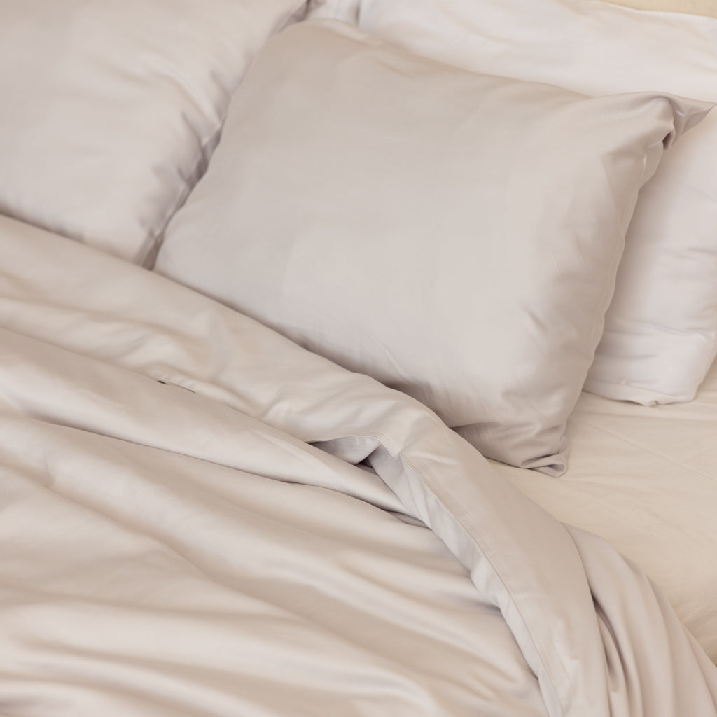 Organic Bamboo Sateen Bed Sheet Set
