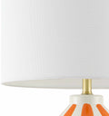 Isbergues Orange Table Lamp