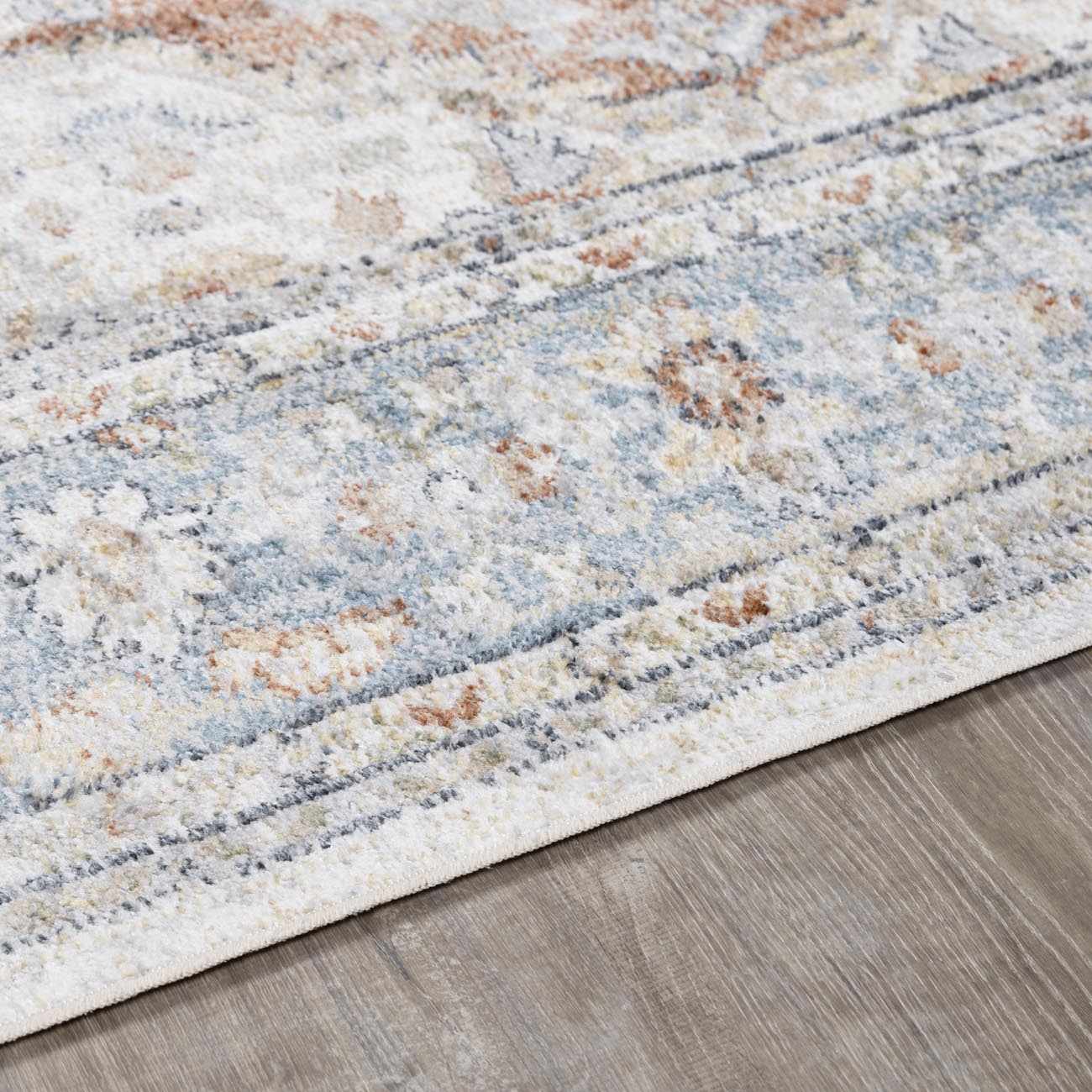 Emke Flat Pile Washable Rug - Clearance