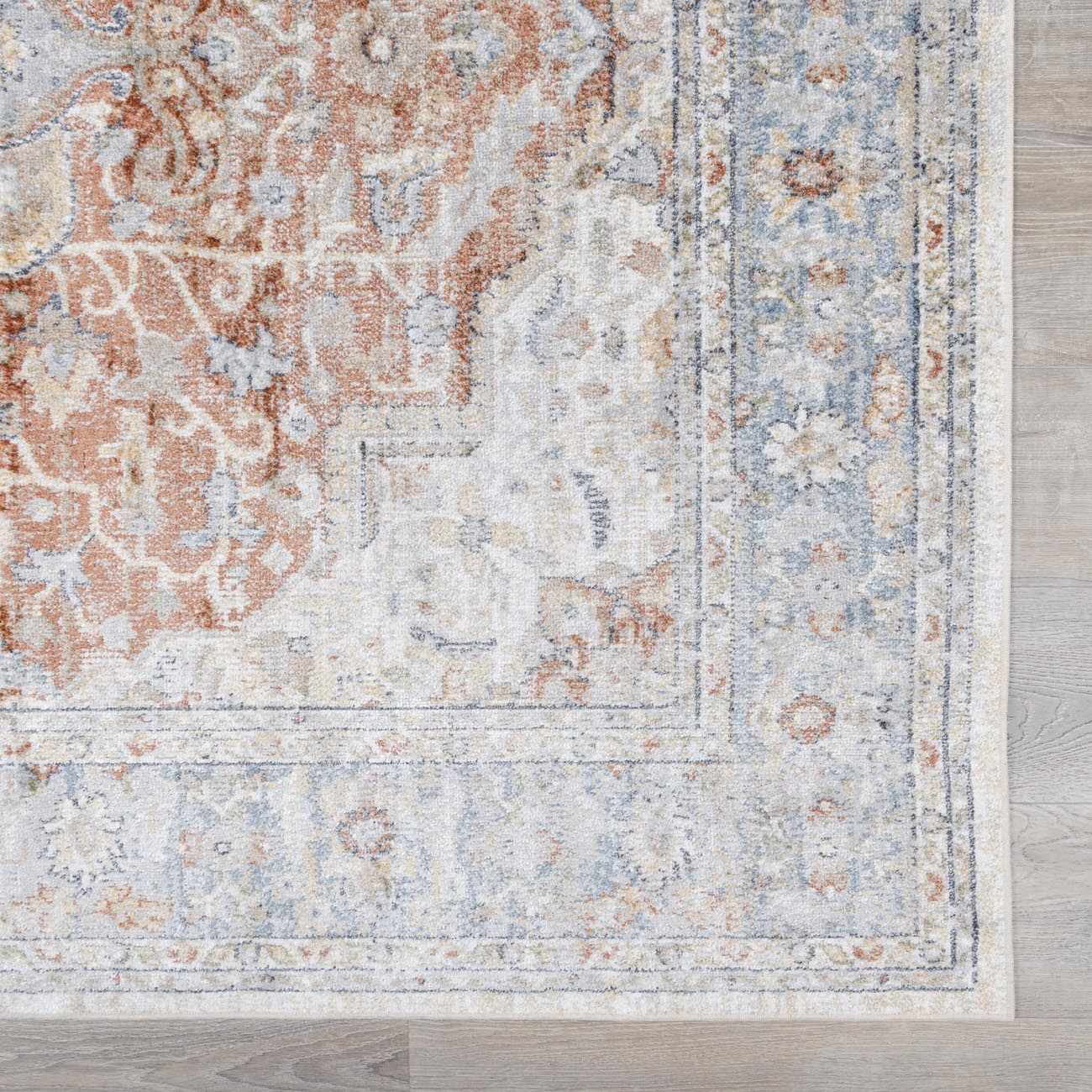 Emke Flat Pile Washable Rug - Clearance
