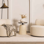 Gowan Beige Area Rug