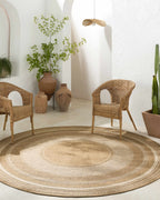 Chael Flatweave Faux Jute Outdoor Rug