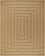 Dyami Flatweave Faux Jute Outdoor Rug
