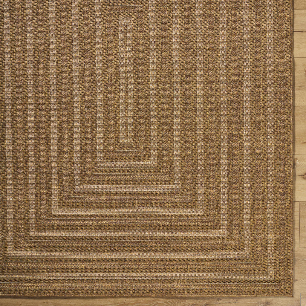 Dyami Flatweave Faux Jute Outdoor Rug