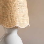 Salgareda Grey Ceramic Table Lamp
