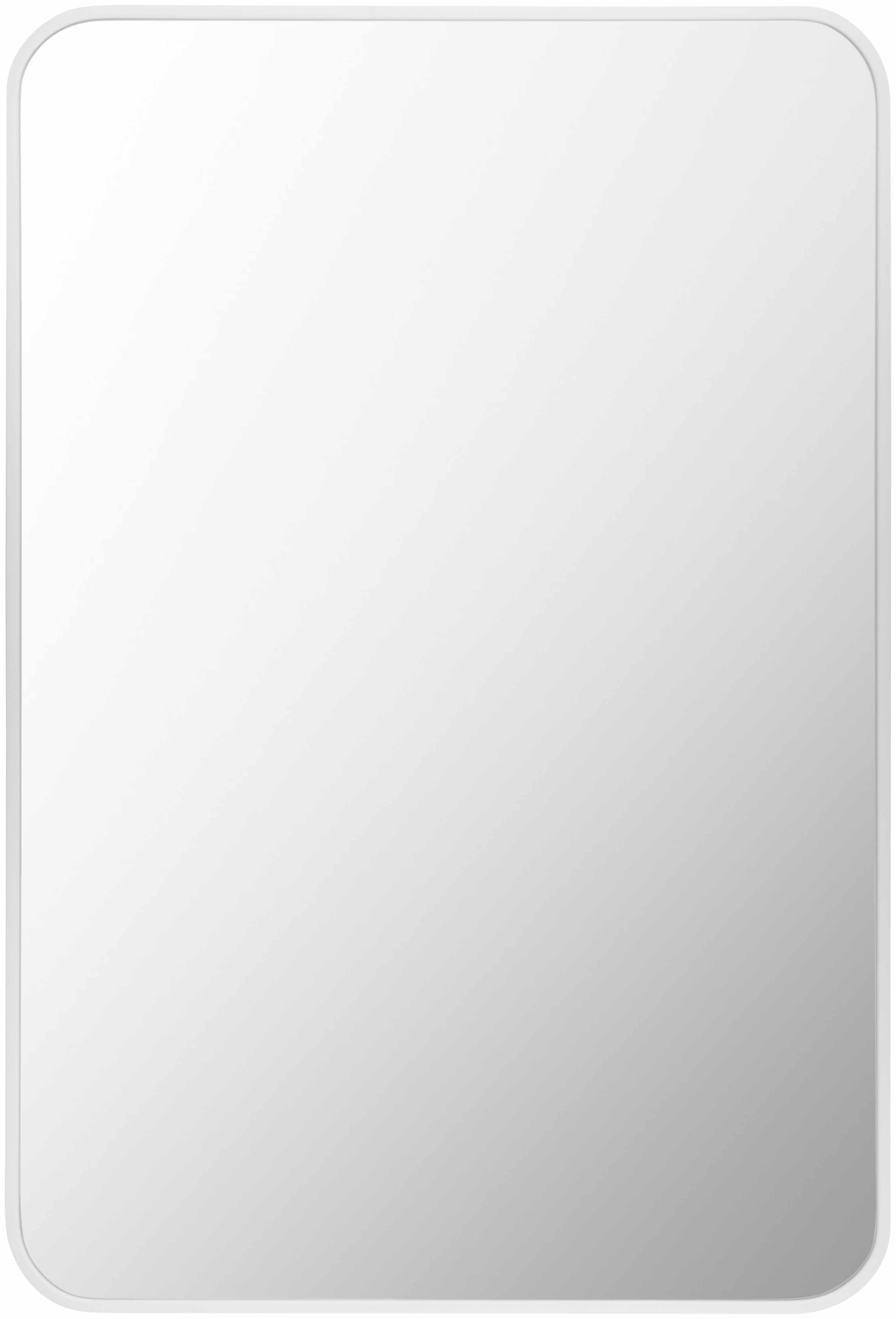Sustinente White Carved Mirror - Clearance