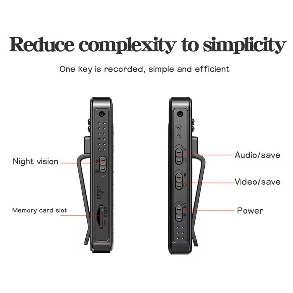 1080P HD Mini Camera – Portable Digital Video Recorder with Night Vision & Infrared