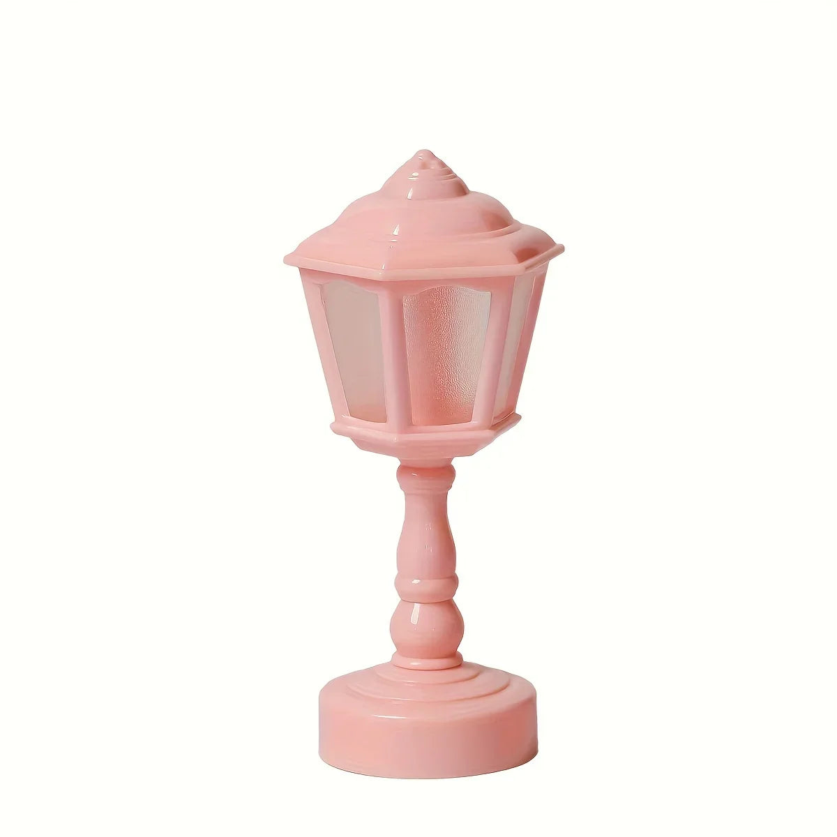 Pagoda Flower LED Table Lamp Battery Desk Night Light Modern Bedroom Decor