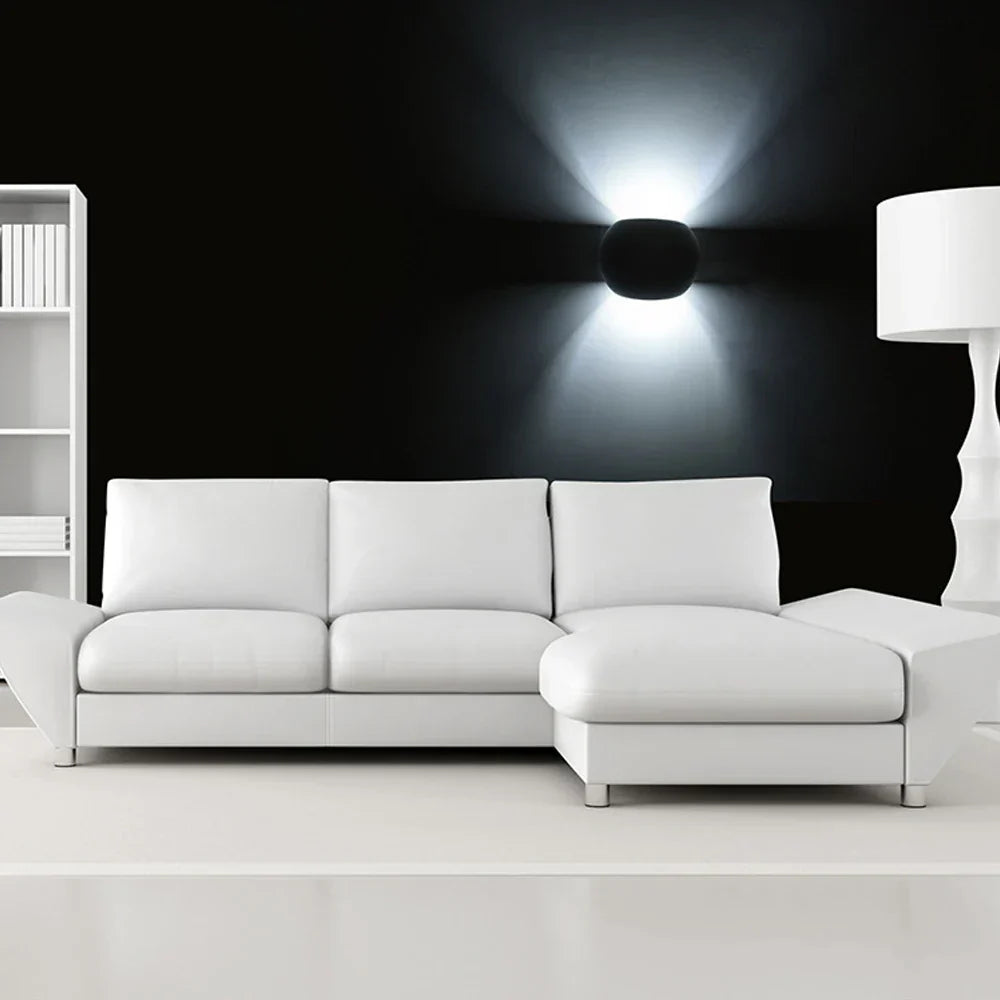 Modern LED Wall Sconce G9 Gypsum Indoor Bedroom Living Room Bedside Light