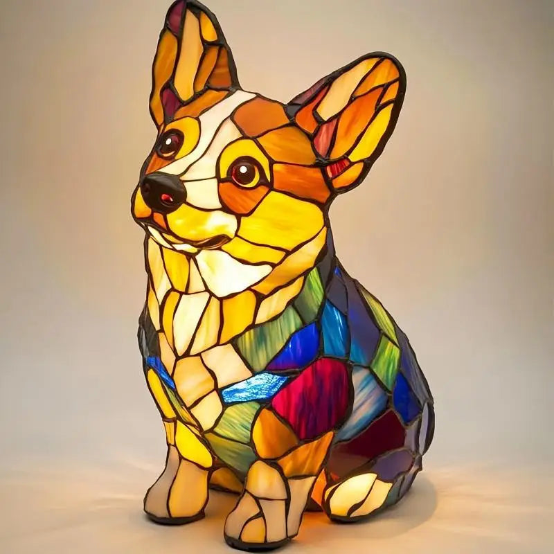 Animal Resin Night Light LED Bedside Lamp Cute Nightstand Lamp Bedroom Living Room