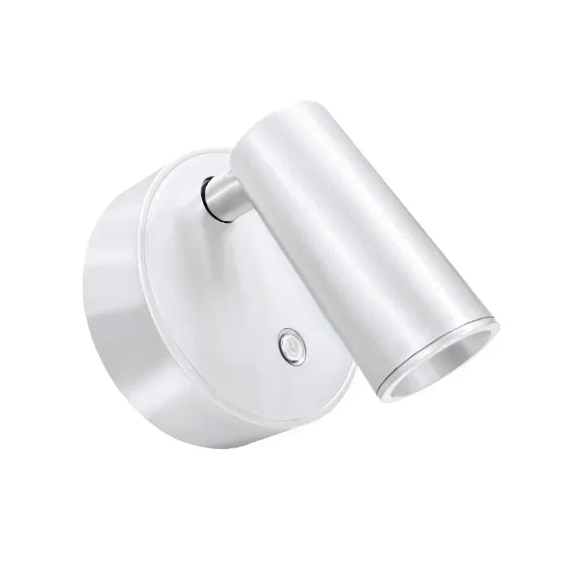 Magnetic LED Wall Light Rechargeable Touch Dimmable Cordless Bedside Lamp