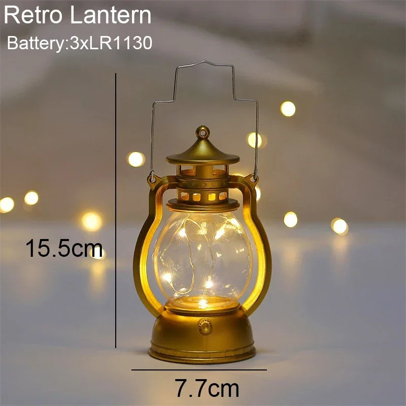 Wooden Animal LED Night Light Battery Table Lamp Kids Bedroom Decor Gift
