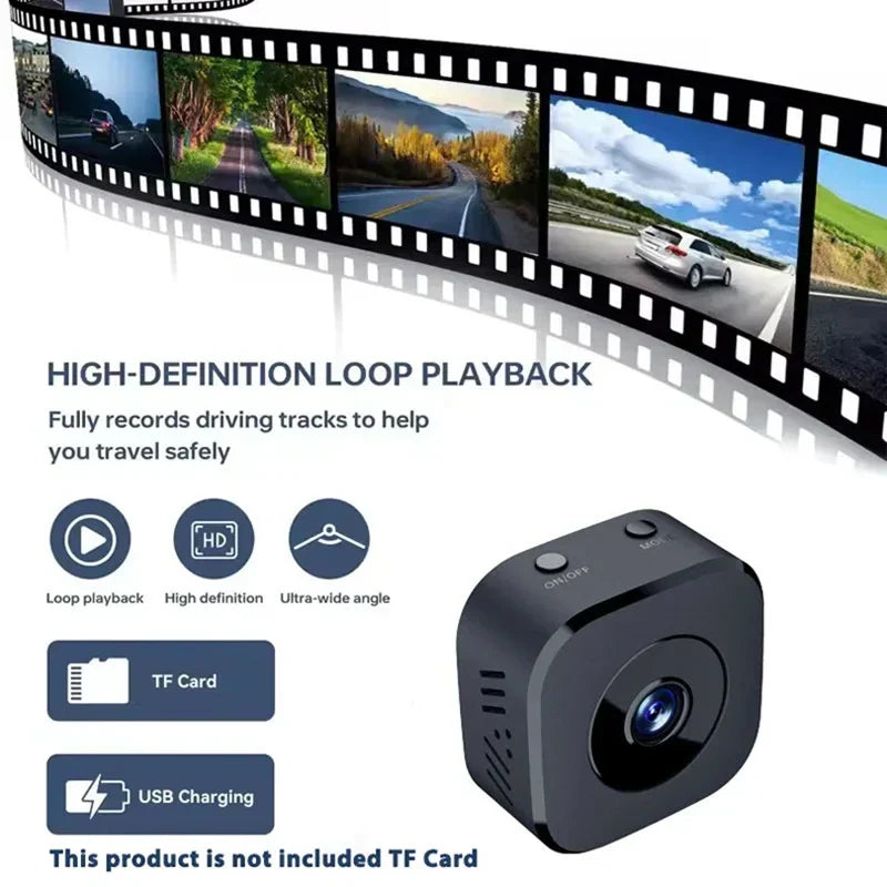 Xiaomi 8K Mini Security Camera Full Color Night Vision WiFi Motion Surveillance
