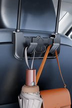 Comfort Breeze | Dual-Head Rear Seat Fan with 360° Rotation & USB-C Charging | Adjustable Airflow for Passenger Comfort