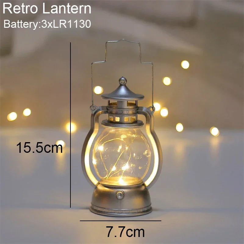 Wooden Animal LED Night Light Battery Table Lamp Kids Bedroom Decor Gift