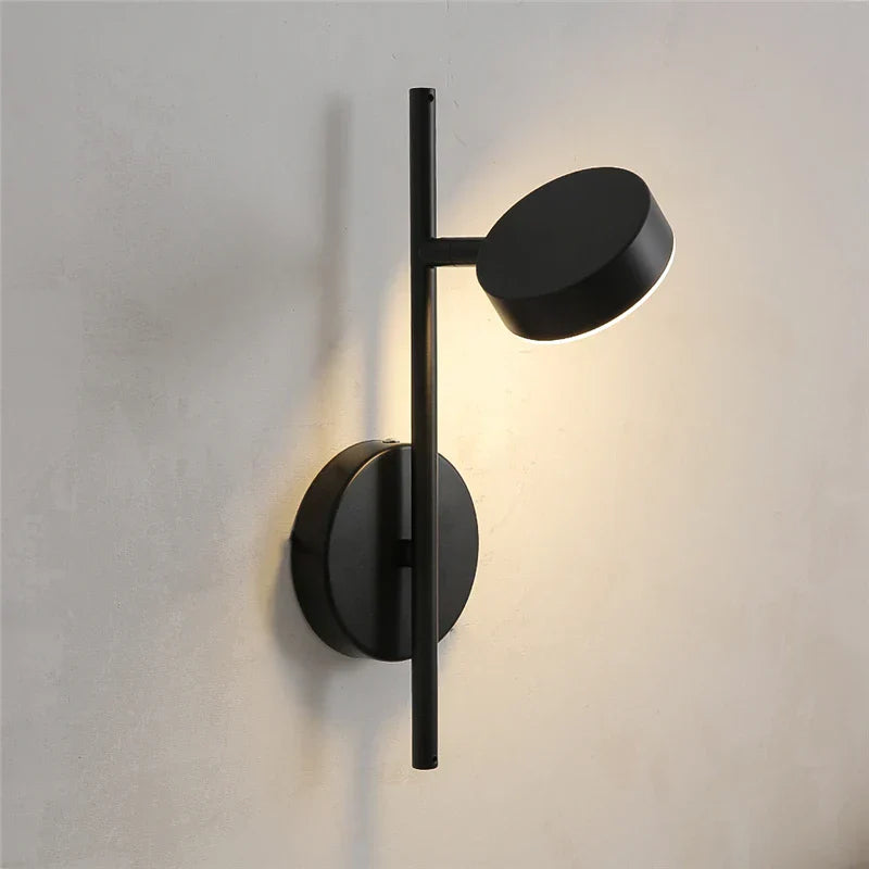 Nordic Adjustable LED Wall Lamp Reading Light for Bedroom Living Room Study