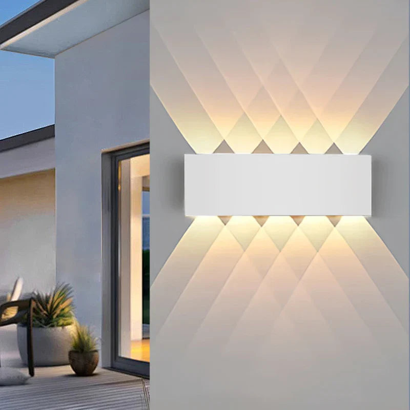 LED Outdoor Waterproof Wall Light – Porch Yard Walkway Lamp for Indoor & Garden
