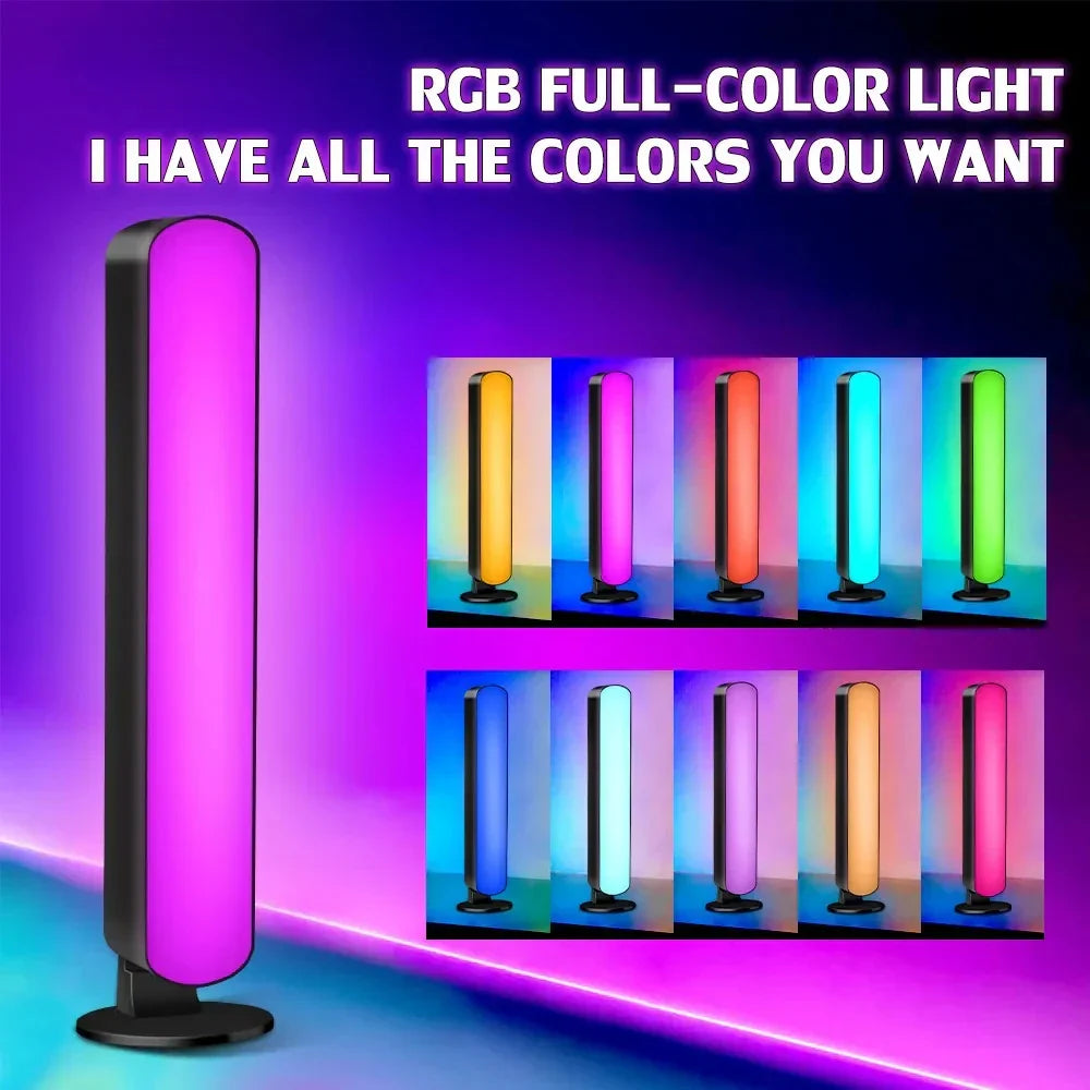 USB RGB LED TV Backlight Strip Color Changing Music Sync Ambient Light Lamp