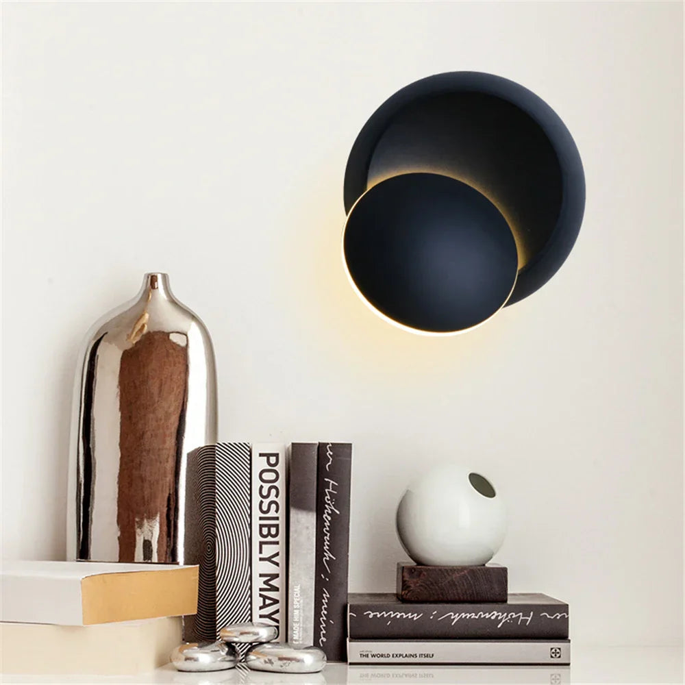 Rotatable LED Wall Light – Modern Aluminum Indoor Lamp for Bedroom & Living Room