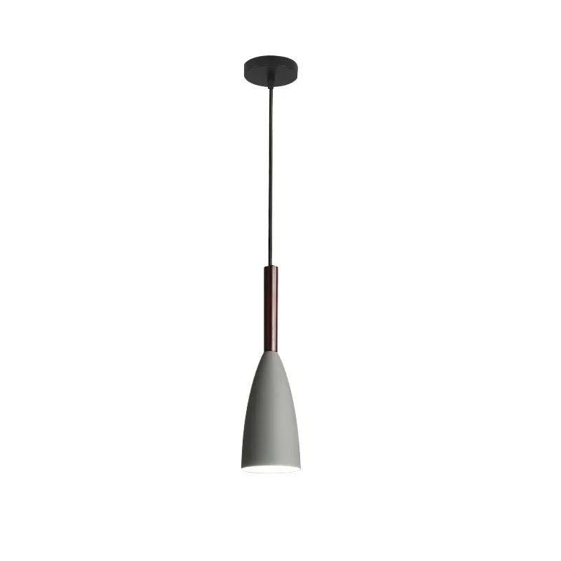 Nordic Pendant Light Multicolor Minimalist Hanging Lamp E27 for Dining Bedroom