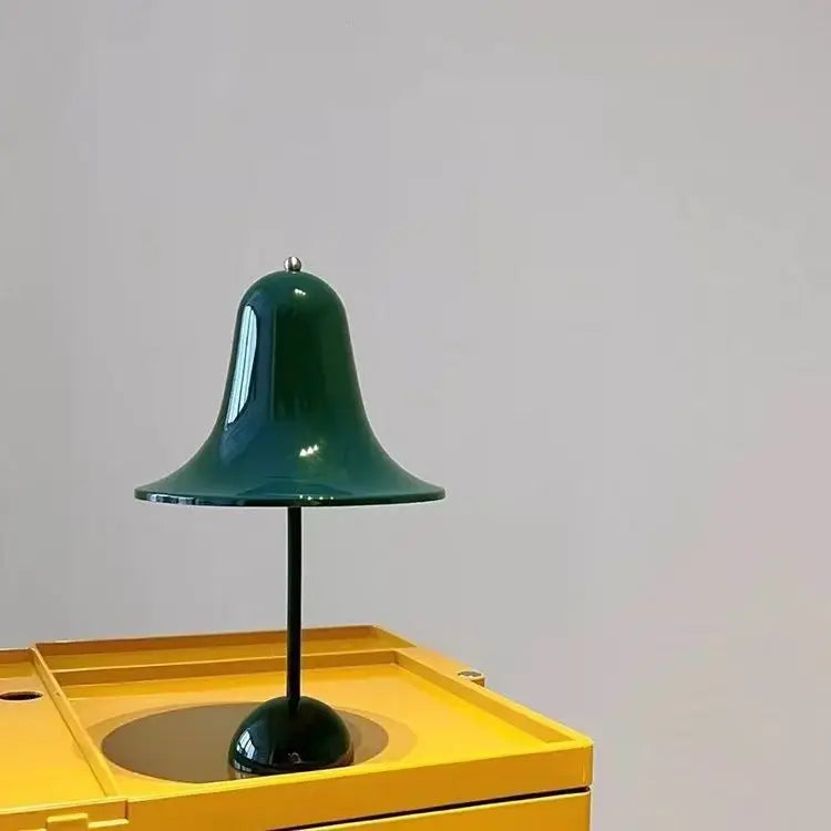 LED Bell Desk Lamp Touch Dimmable Rechargeable Table Night Light Bedside Reading