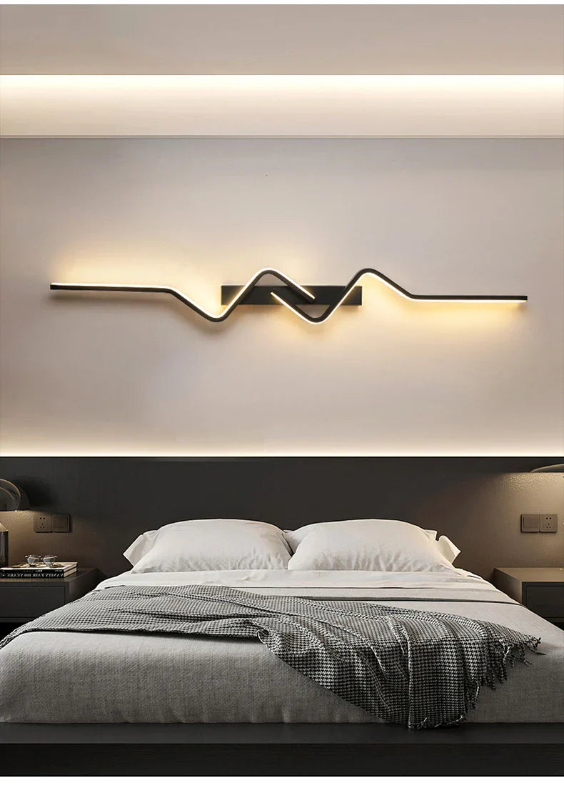 Modern Long Wall Light – Decorative LED Fixture for Corridor, Ceiling & Living Room