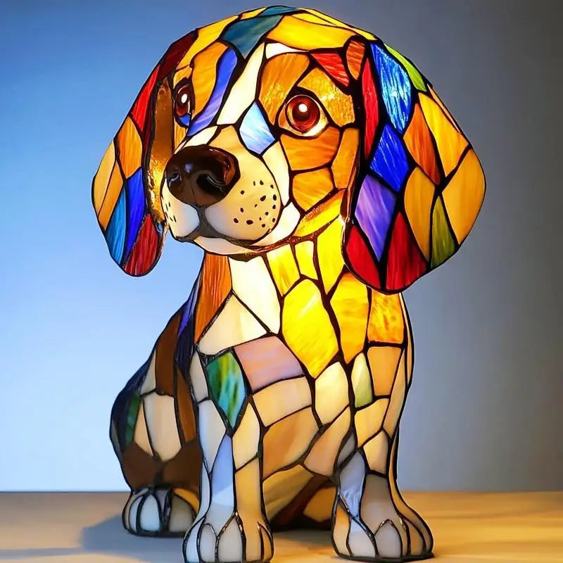 Animal Resin Night Light LED Bedside Lamp Cute Nightstand Lamp Bedroom Living Room