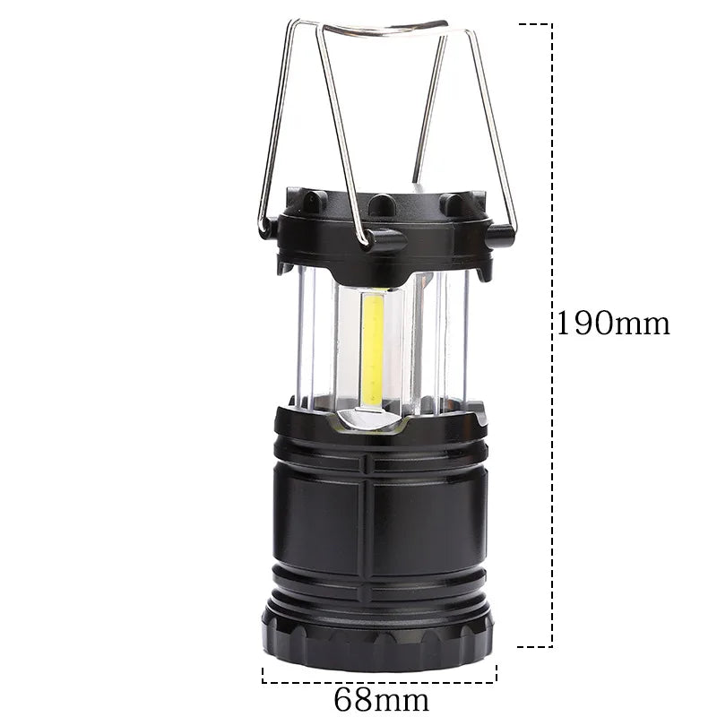 LED Camping Lantern Battery Powered Waterproof Emergency Light for Power Outages
