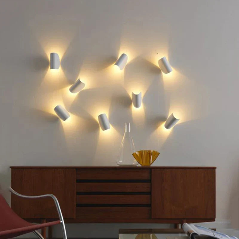 Modern LED Wall Light Minimalist Indoor Lamp for Bedroom Living Room Decor